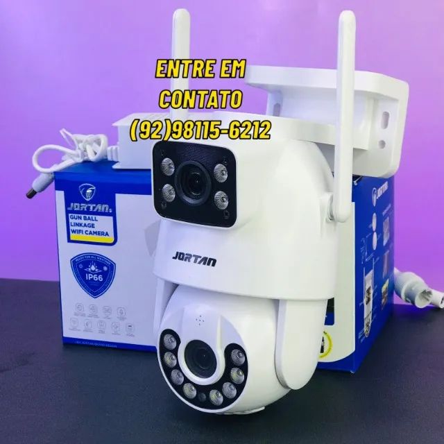 Camera de Segurança Dupla Jortan Externa Yoosee - Entregas 9h as 22h - Foto 3