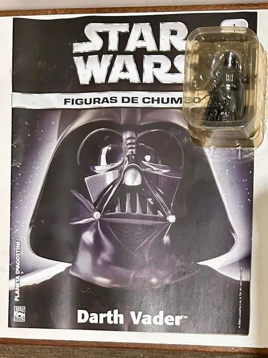 Star Wars Darth Vader Figuras de Chumbo Planeta DeAgostini - Foto 4