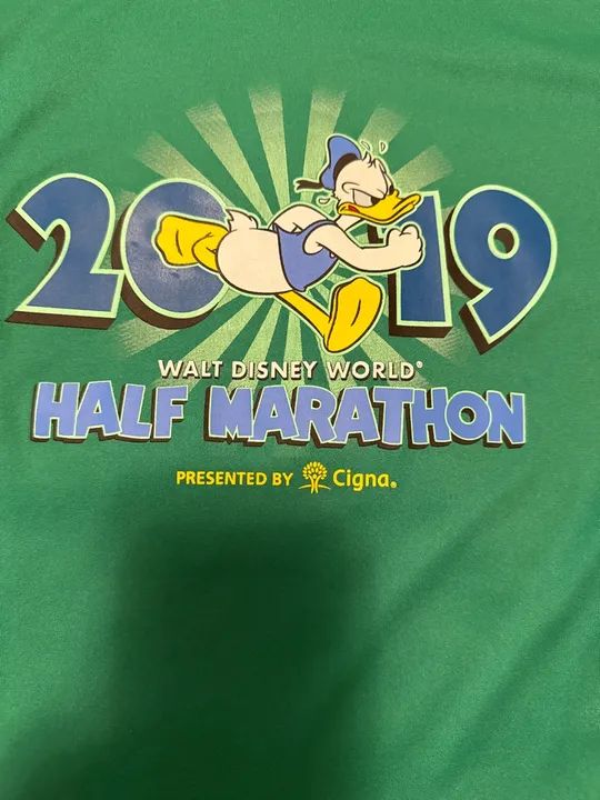 Camiseta Manga Longa Disney World Half Marathon 2019 - Foto 5
