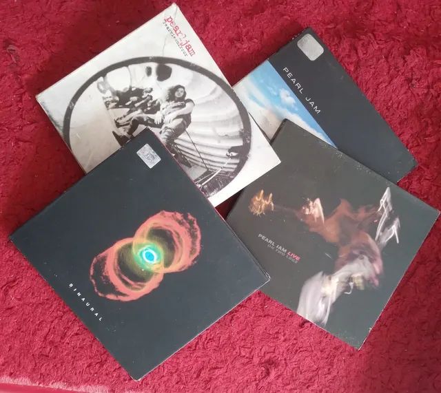 &ldquo;cds pearl jam&rdquo; no Brasil