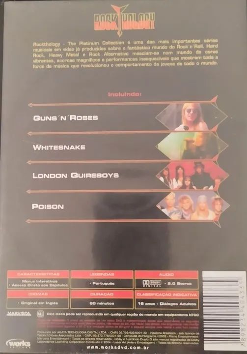 DVD Guns N' Roses - Live & Dangerous - Foto 2