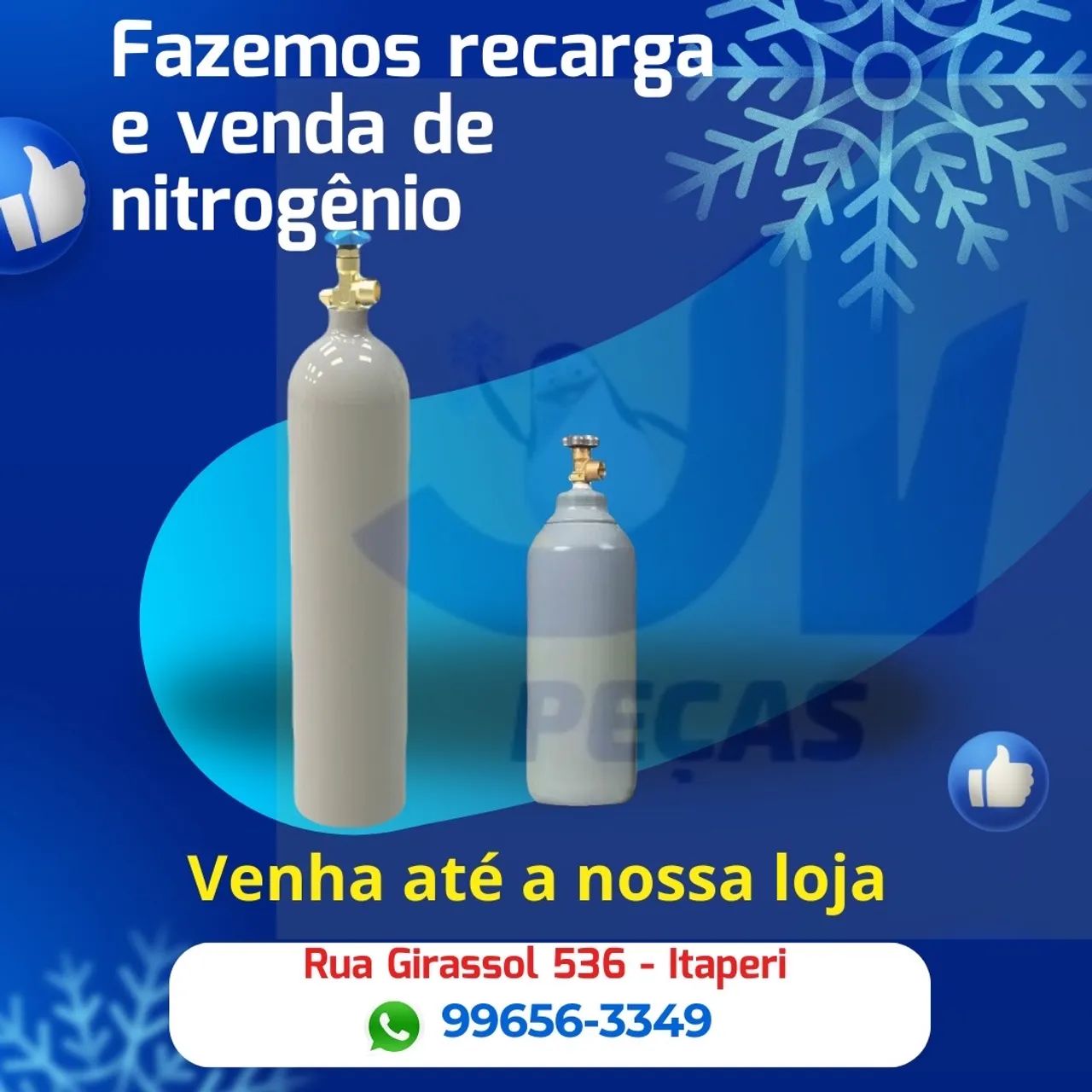 Recarga de nitrogênio 