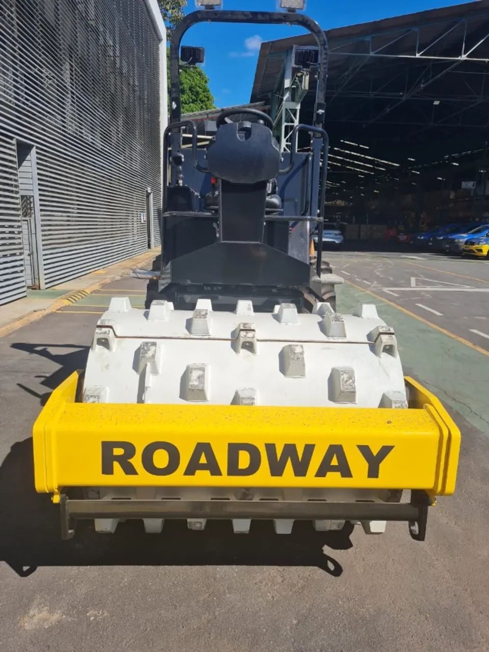 Rolo Compactador Pé De Carneiro 3500kg Motor Quanchai - Foto 5