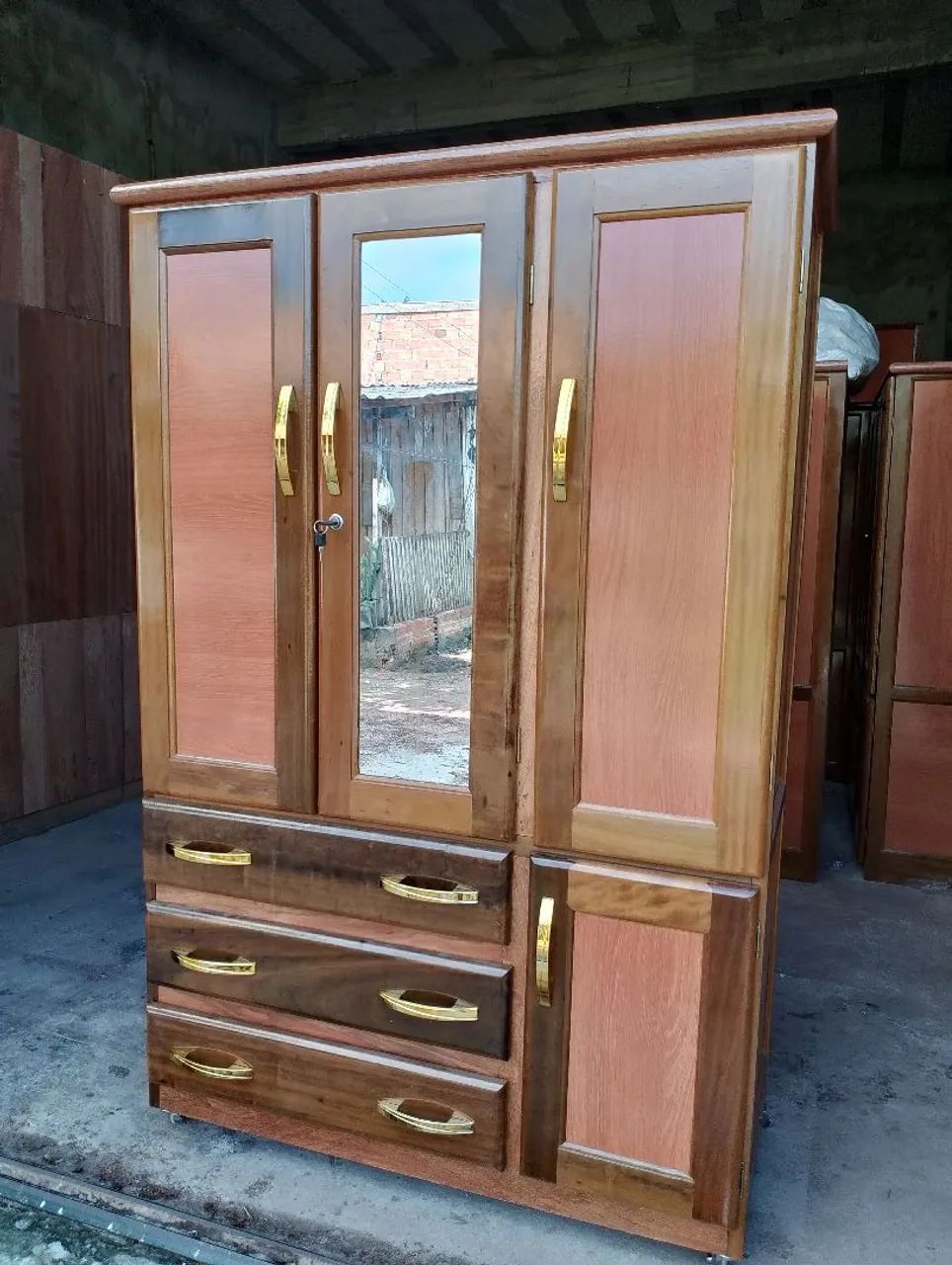 Guarda roupa de solteiro espelhado Novo - Foto 5