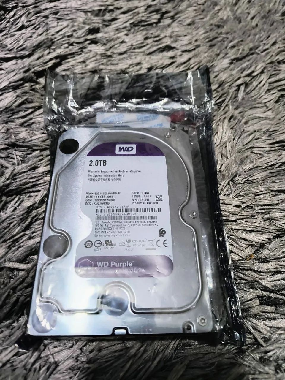 HD WD 2TB Purple - Armazenamento - Fazendinha, Curitiba 1454236432