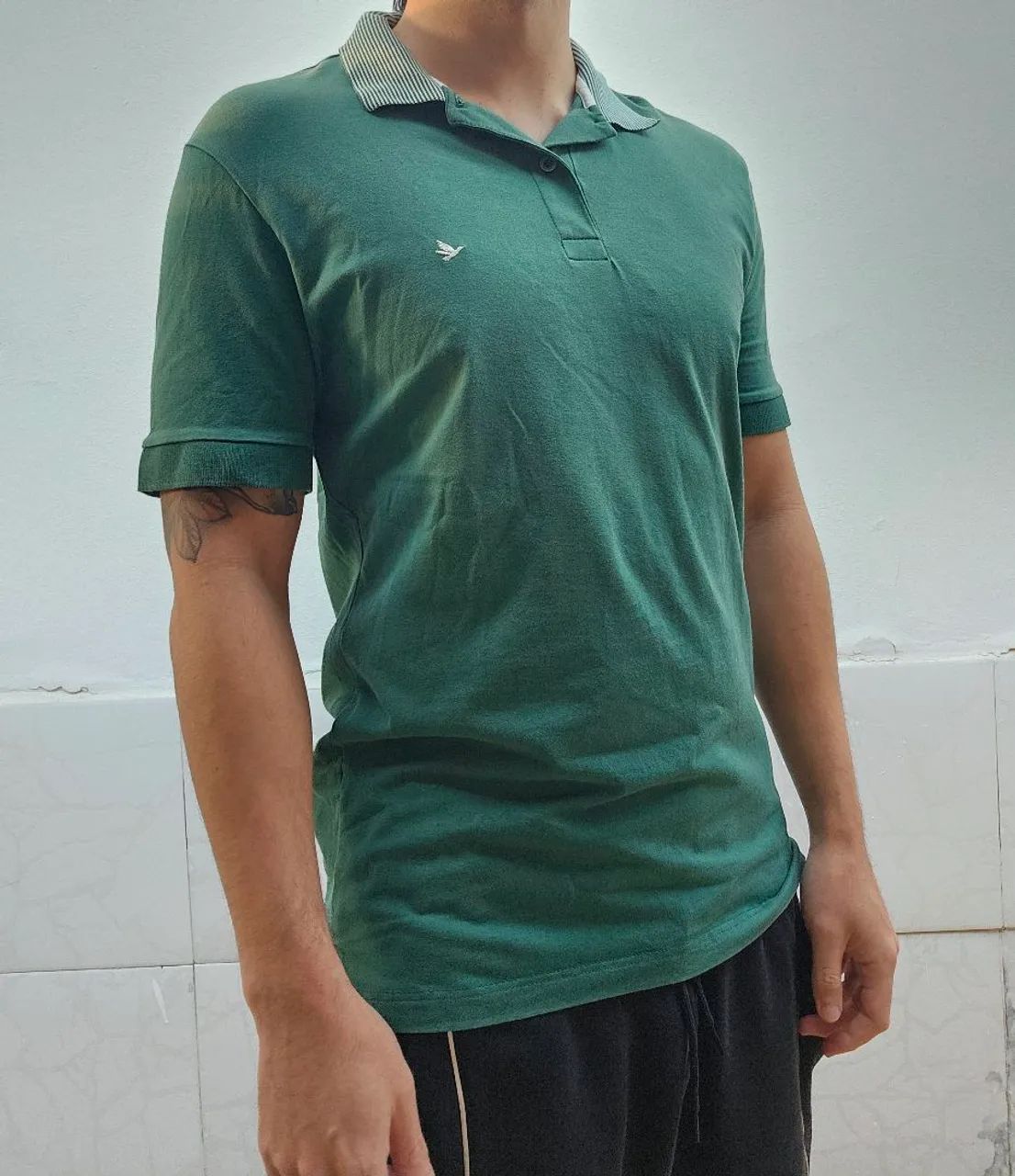 Camisa Polo Brooksfield tam.P ed.limitada elastano gold