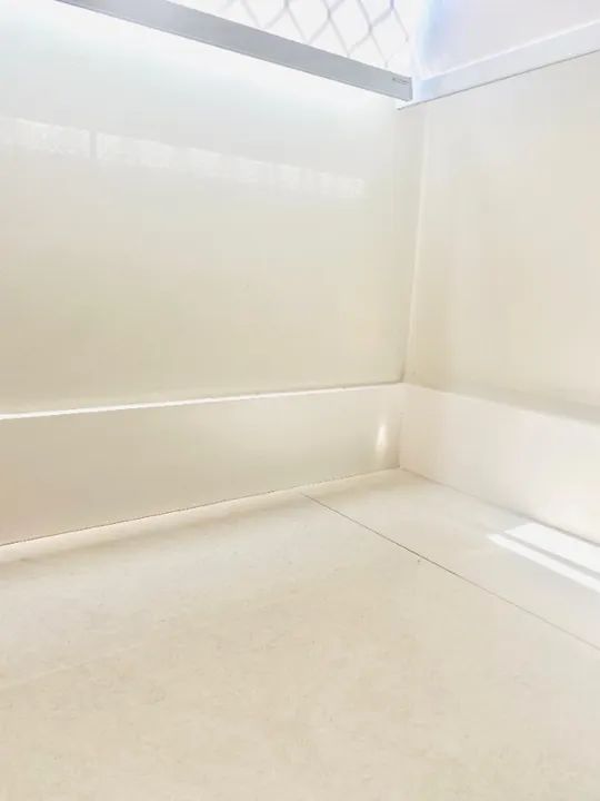 Rodapé Santa Luzia - Linha Moderna 496 Branco - 15 cm - Foto 2