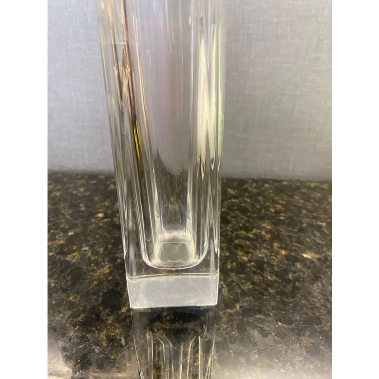 Mini Vaso de vidro retangular. - Foto 2