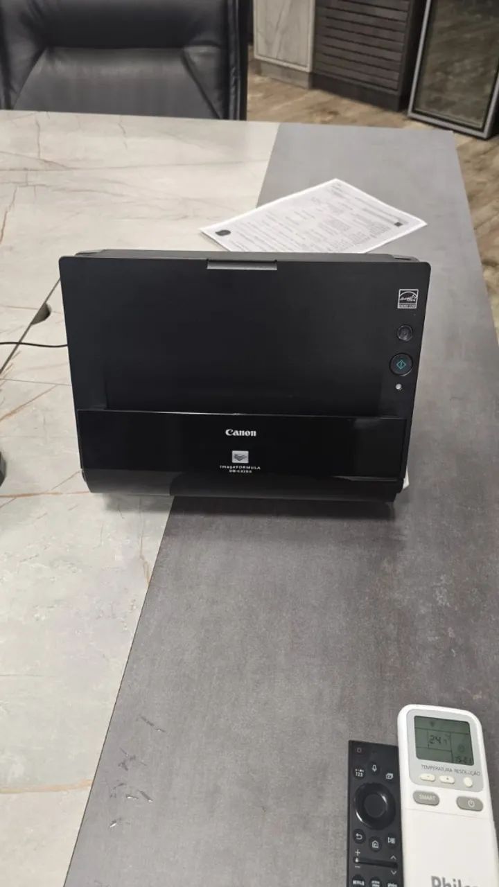 Resolução do scanner Canon Imageformula DR-C225ii 600 Dppi /v cor pretaResolução do scanne - Foto 3