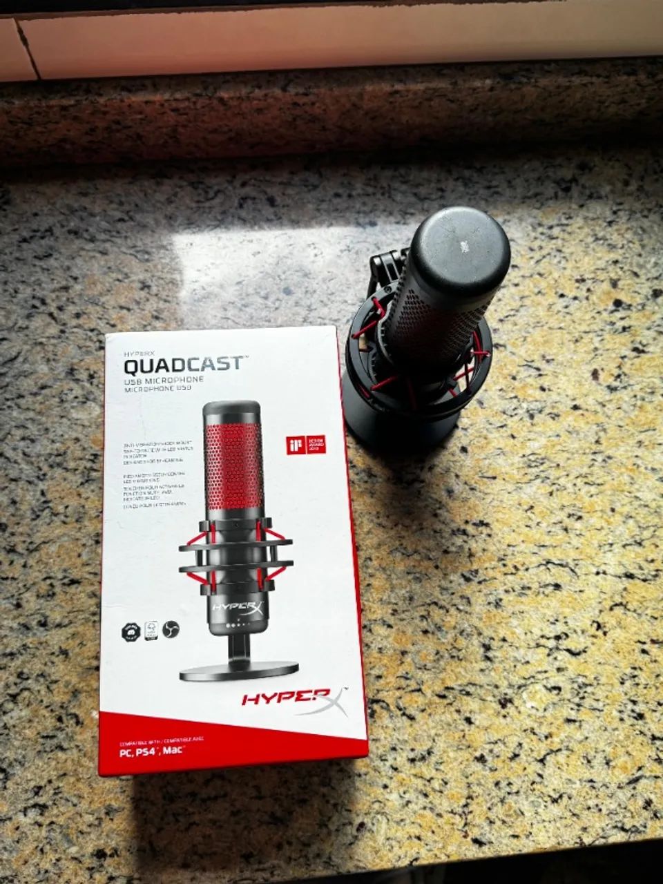 Microfone HyperX QuadCast - Foto 4
