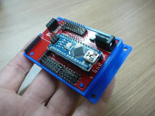 2 case, caixa, base protetora - arduino nano long