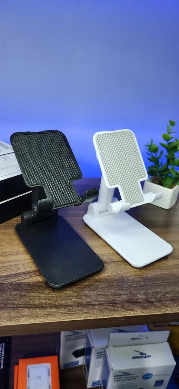 Suporte Ergonômico Portátil Celular/Tablet - Acabamento Impecável e Ultra Resistente - Foto 2