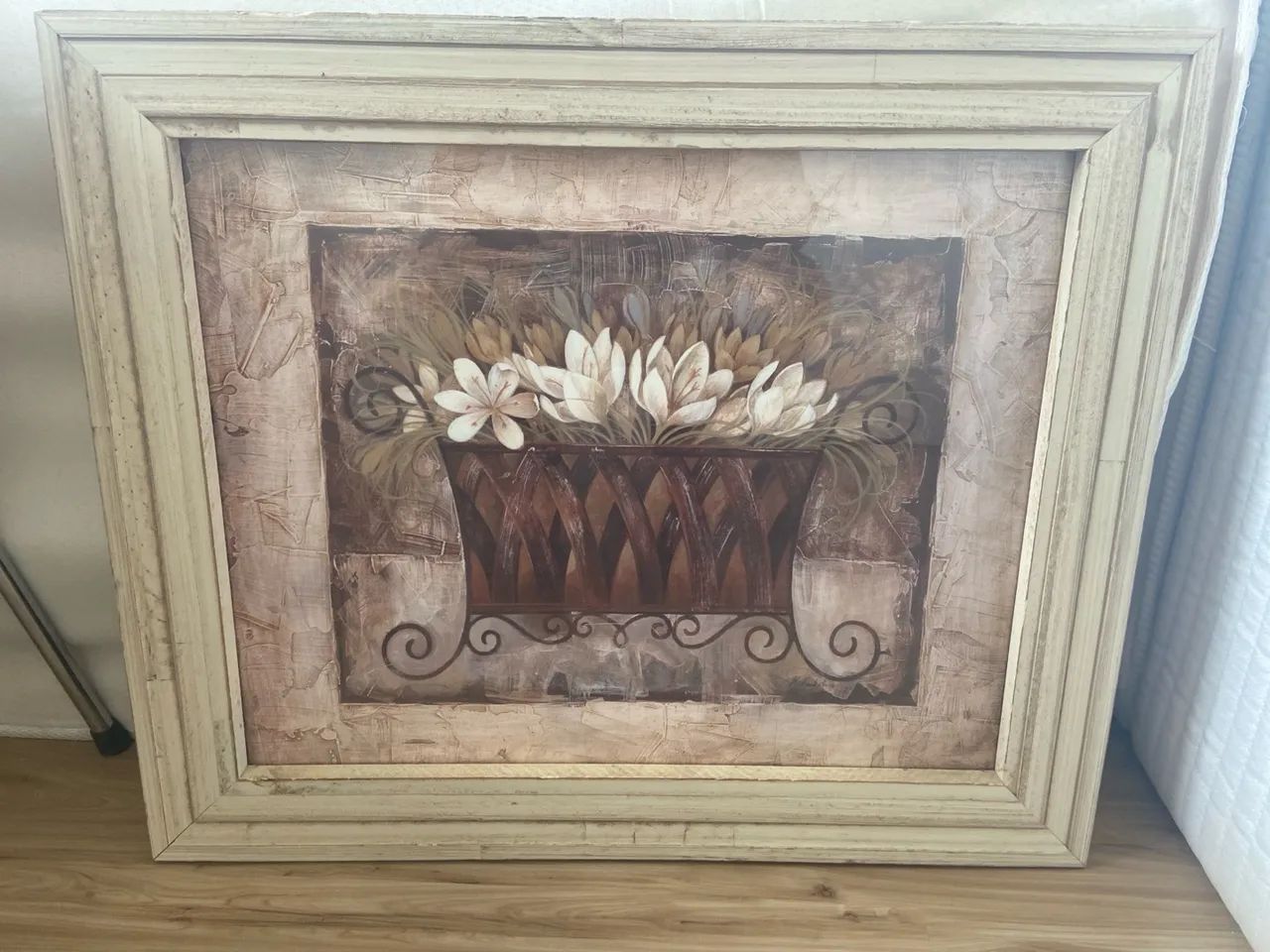 Quadro Decorativo Flores em Vaso