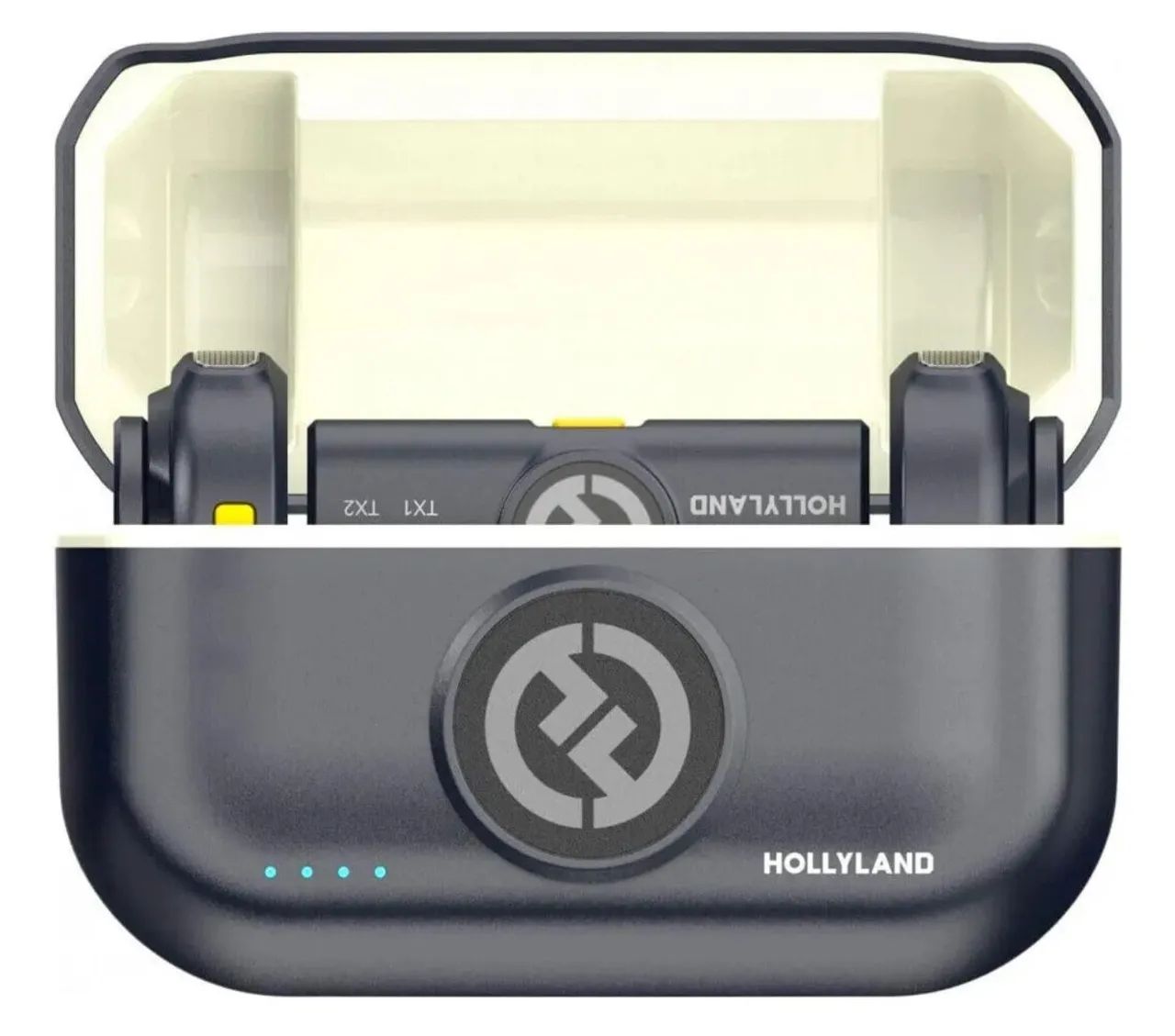 Microfone Hollyland Lark M2 Duo Sem Fio Usb-c / Lightning Cor Preto - Foto 2