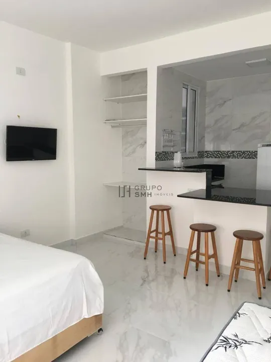 Kitnet com 2 dormitórios à venda, 55 m² por R$ 550.000,00 - Pitangueiras - Guarujá/SP