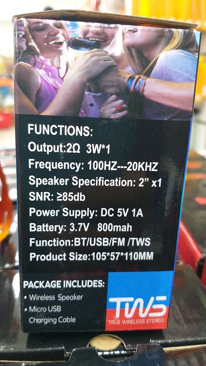 Caixa de Som GL-006 Speaker - Design diferenciado - Foto 5