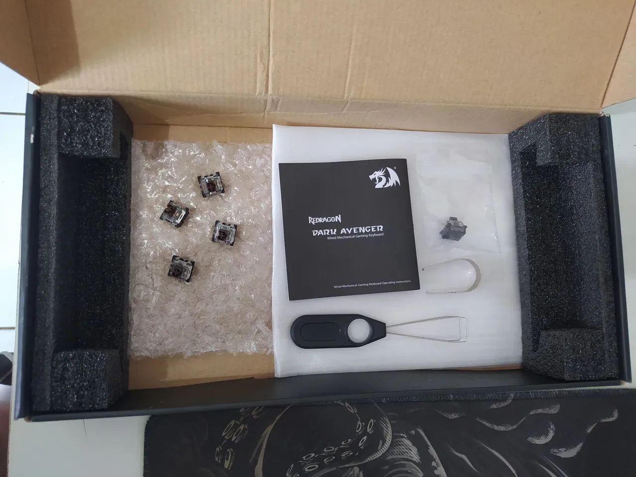 Teclado Red Dragon Mecânico Brown - Foto 3