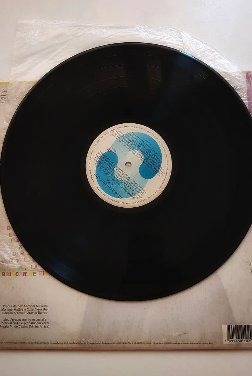 Disco de Vinil Xuxa - Tô de Bem com a Vida - Foto 3