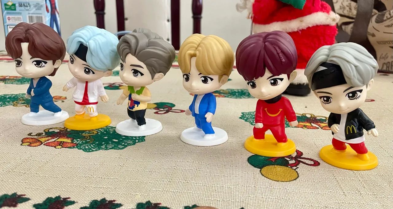 Personagens BTS McDonalds - Foto 3