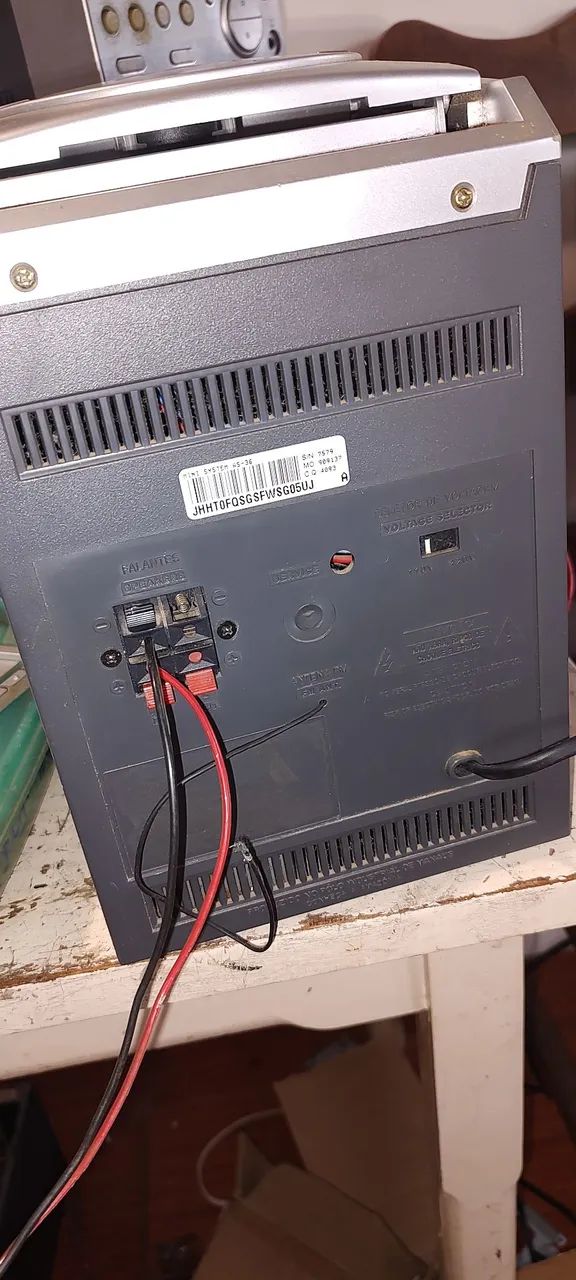 Rádio mini system CCE anos 2000 vintage funcionando leia - Foto 2