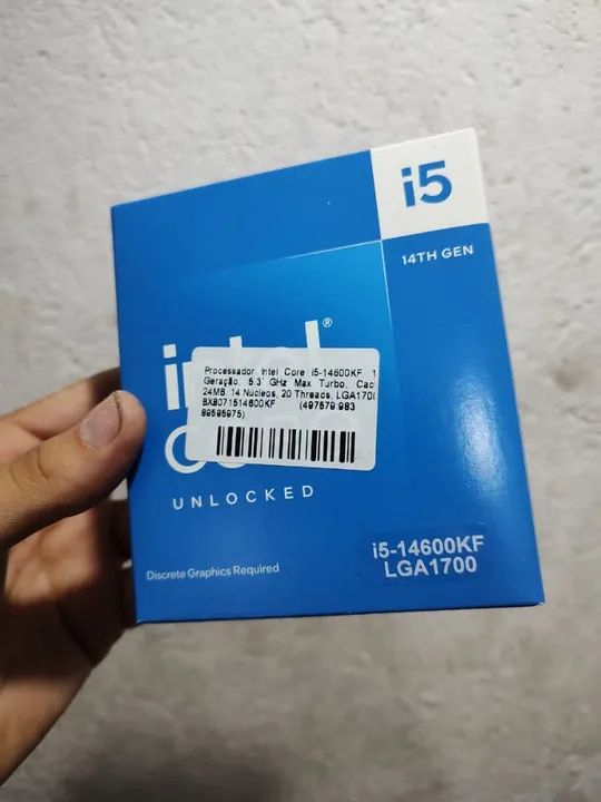 Processador Intel Core i5-14600KF LGA1700 14ª Geração