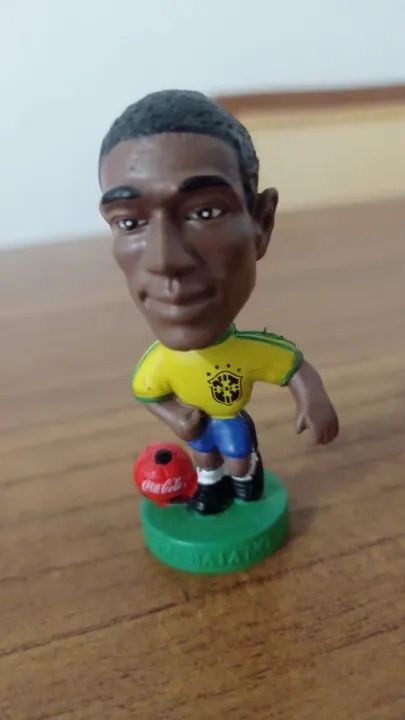 lote mini craque coca-cola djalminha / deníson / júnior baiano - Foto 4