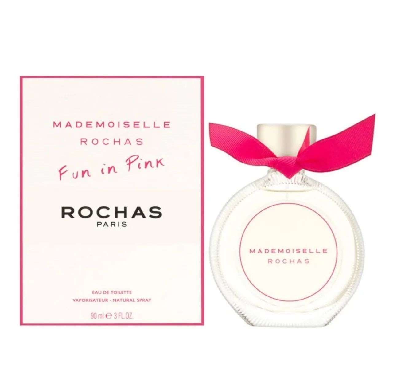 Perfume Mademoiselle Rochas Fun in Pink 90ml