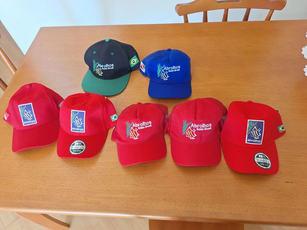 Bonés Abrolhos - Bahia-Brasil - Coleção Completa