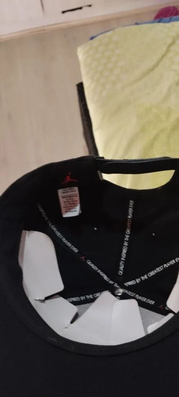 Boné Nike Jordan Preto - Tamanho Único - Foto 2