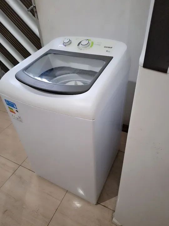 Máquina de lavar cônsul 9kg simenova 