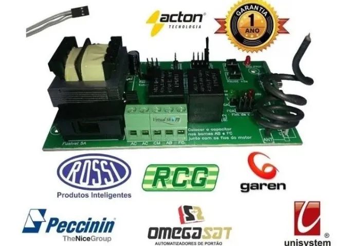 Placa central para motor de portão Automático    - Foto 3