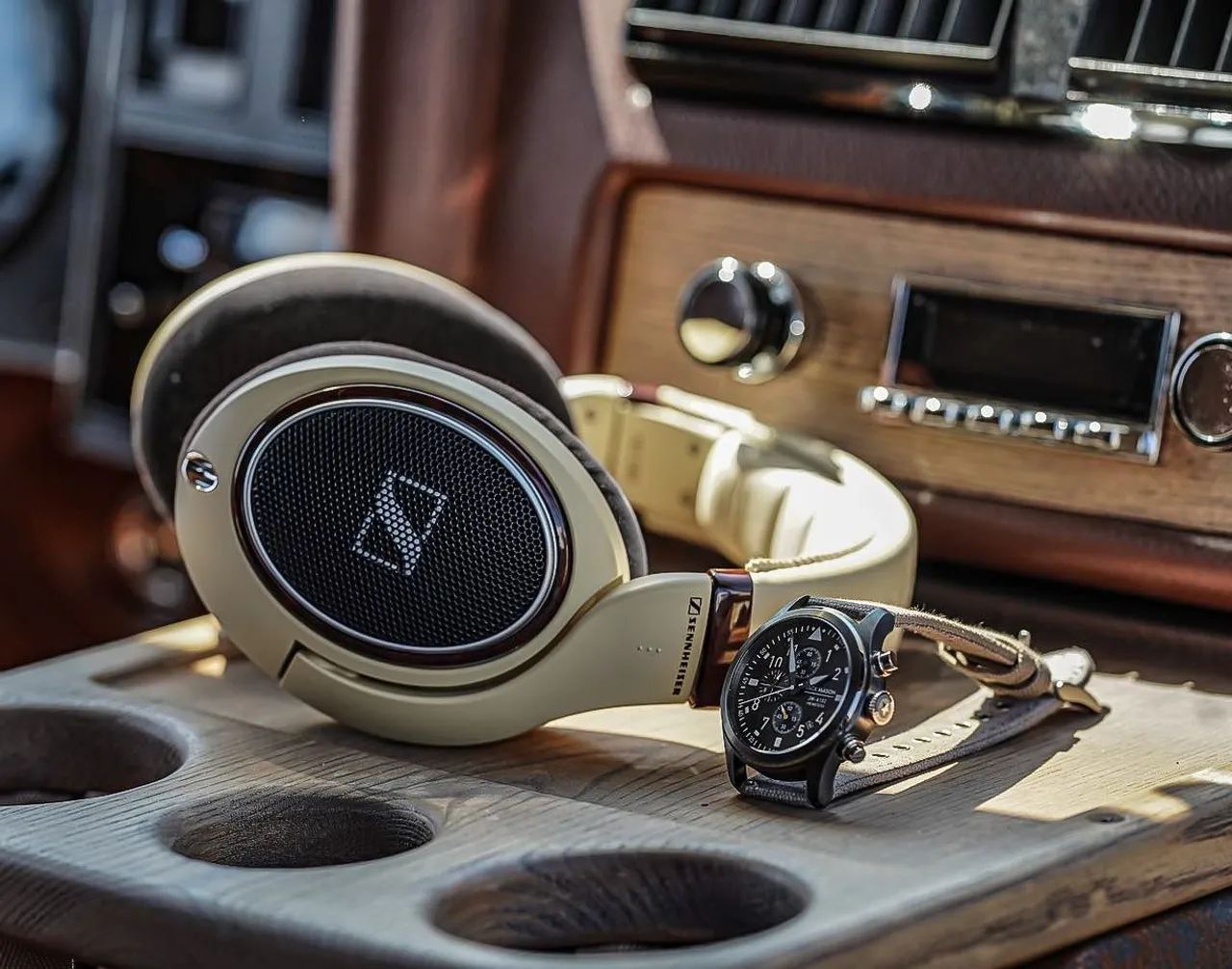 Fone Sennheiser HD598 Impecável todo original e sem nenhuma marca headphone HD 598 - Foto 3