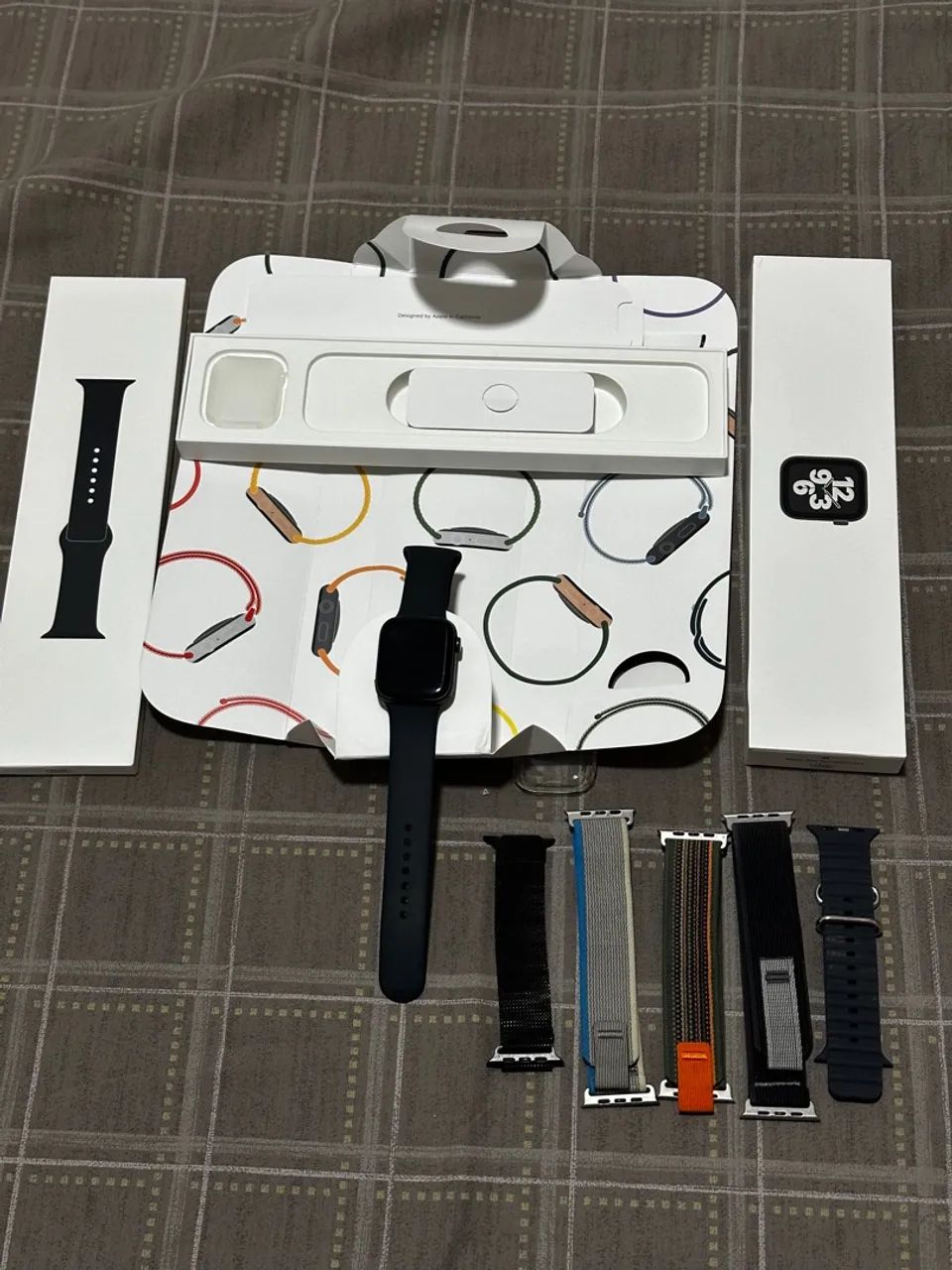 Apple Watch SE 2ª Geração (2022) - 45mm - Modelo A2354 - Cinza - Foto 3