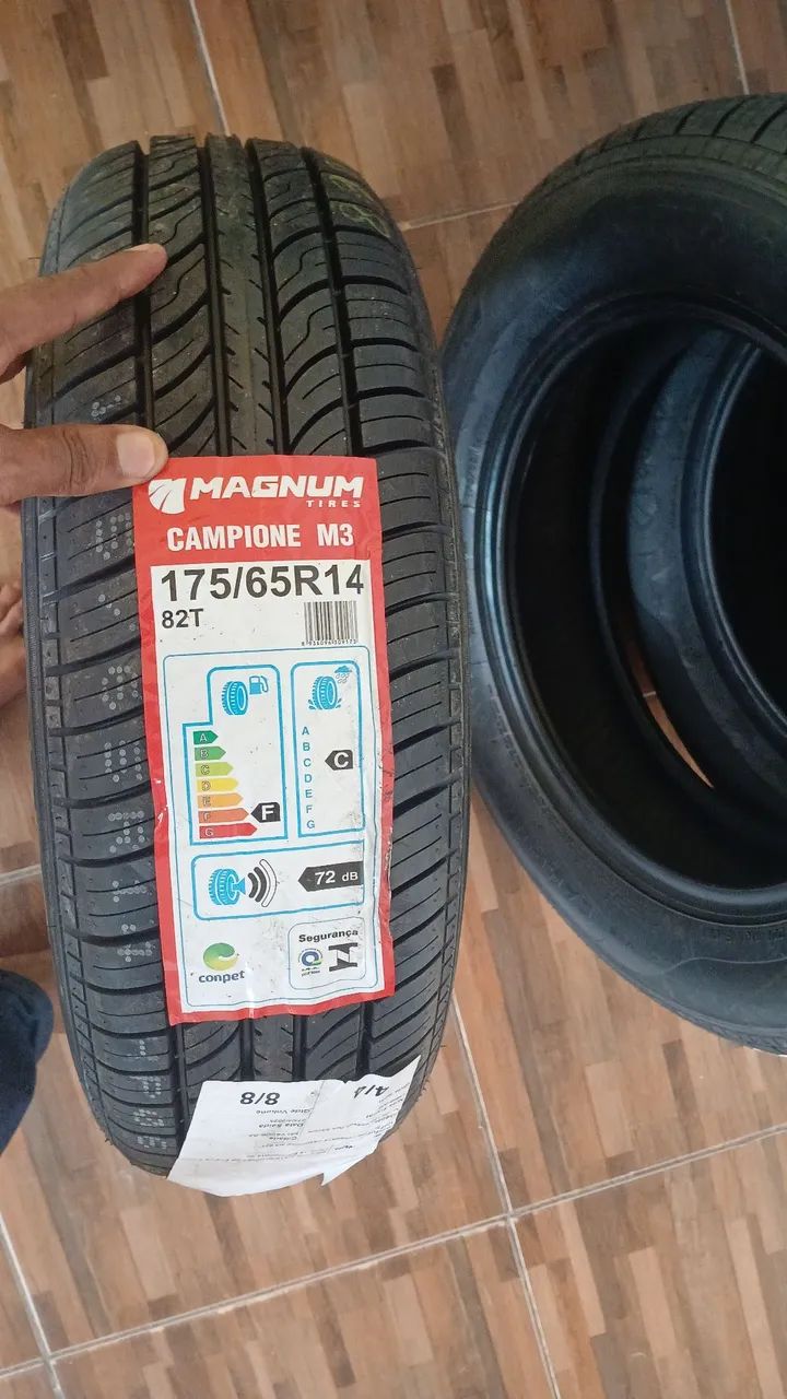 4 Pneus Novos Aro 14  175/65 Campione Magnum na Promoção! - Foto 2