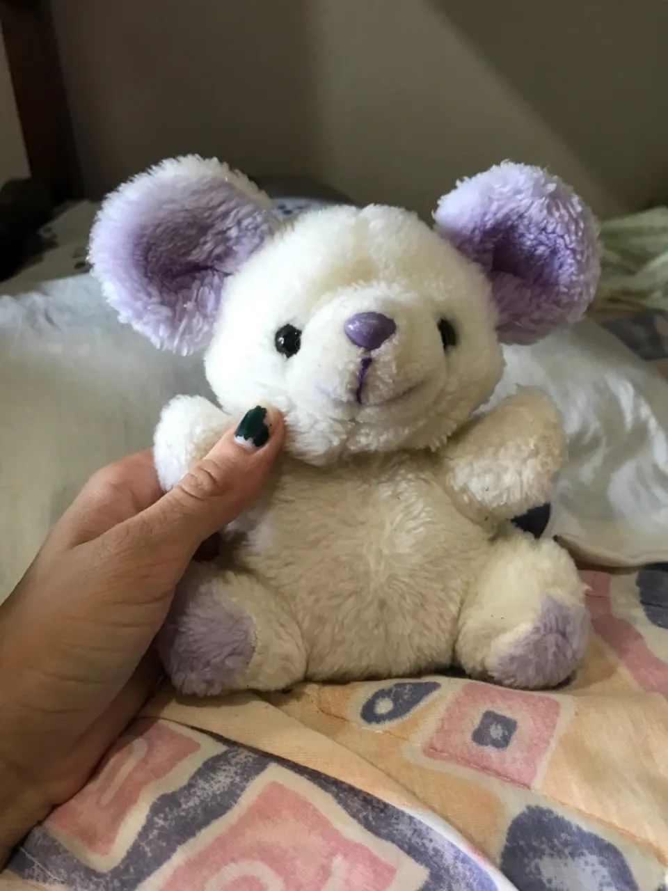 Ratinho branco com lilás  - Foto 2