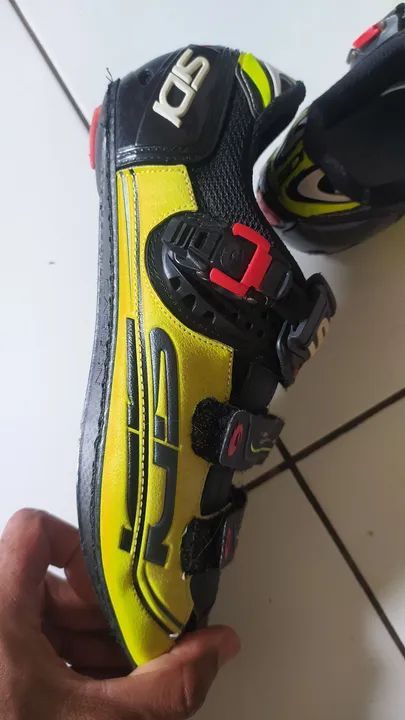 Sapatilha de ciclismo Sidi carbon TAM:43 - Foto 6