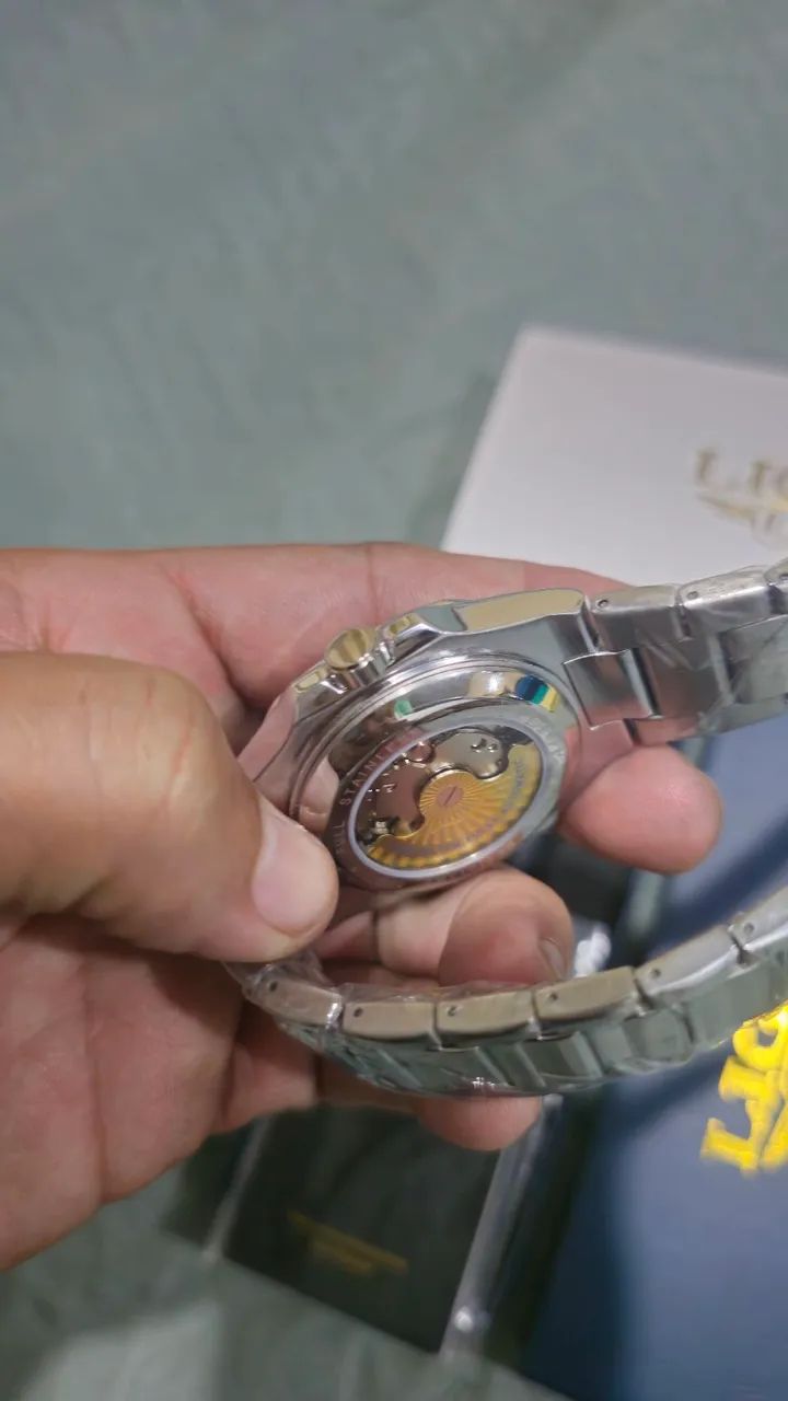 Relógio de Pulso Masculino LIGE Automático - Foto 3
