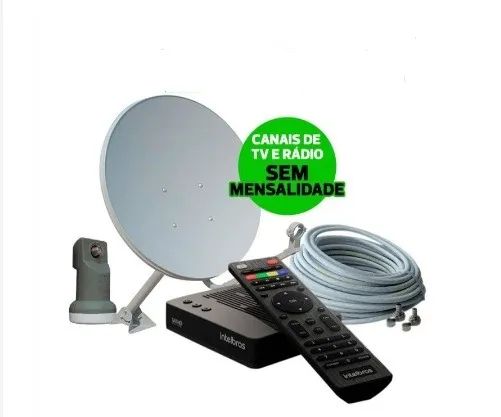 Parabólica Digital HD completa (instalação grátis)