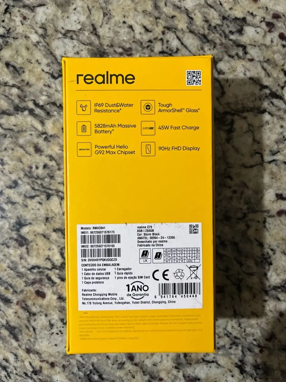 REALME C75 256GB NOVO!! - Foto 2