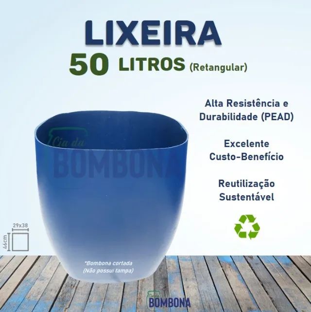 Lixeiras na Promoção! - Kit 4 unidades de 50 litros - Foto 2