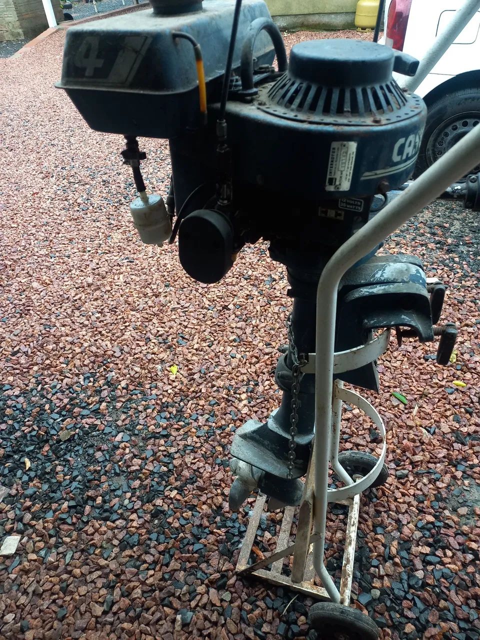 Motor de popa cascudo 4hp funcionando perfeitamente  - Foto 4