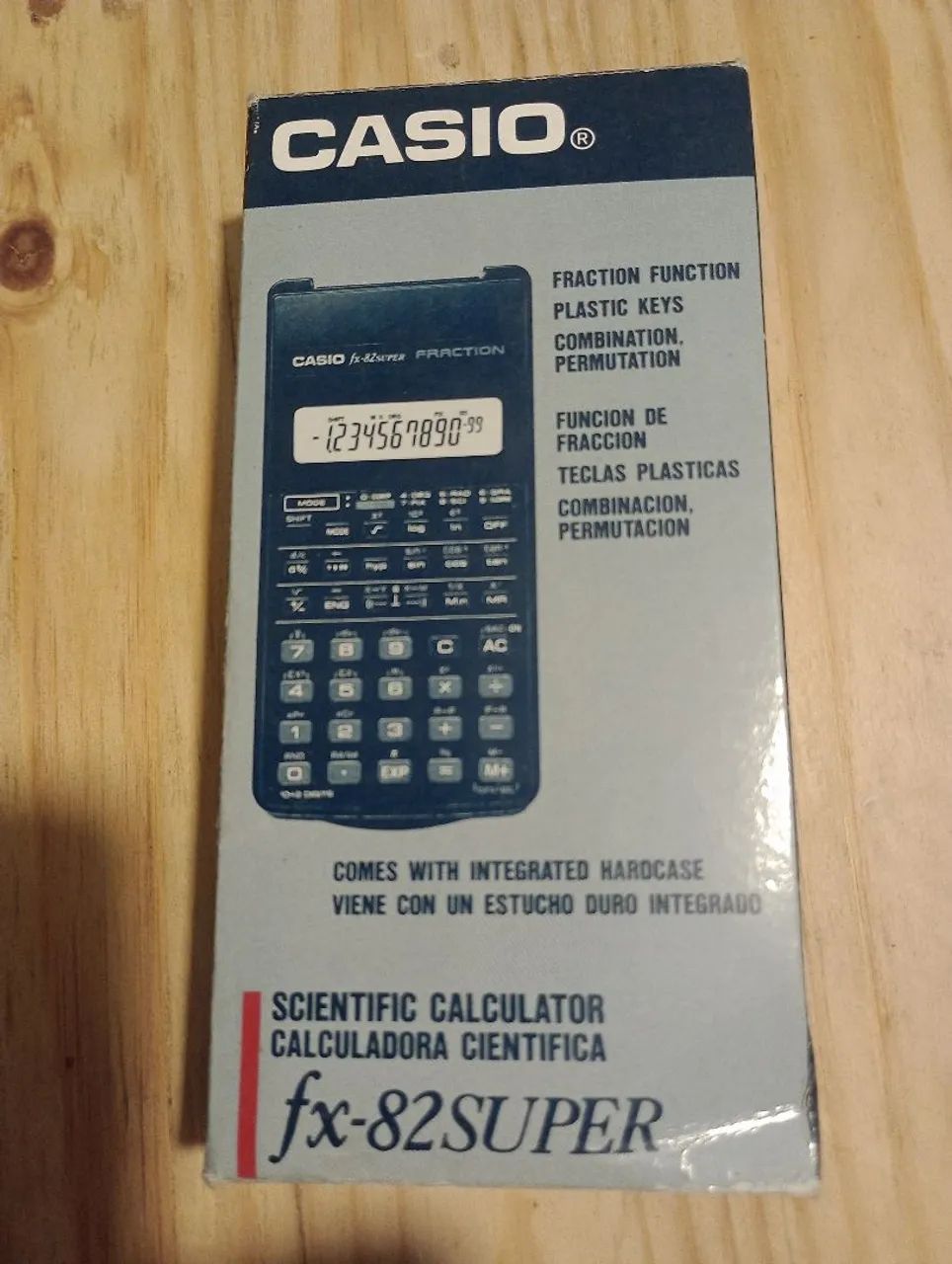 Calculadora Casio científica fx 82super 