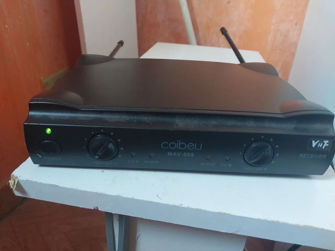 Vendo microfone e receptador vhf