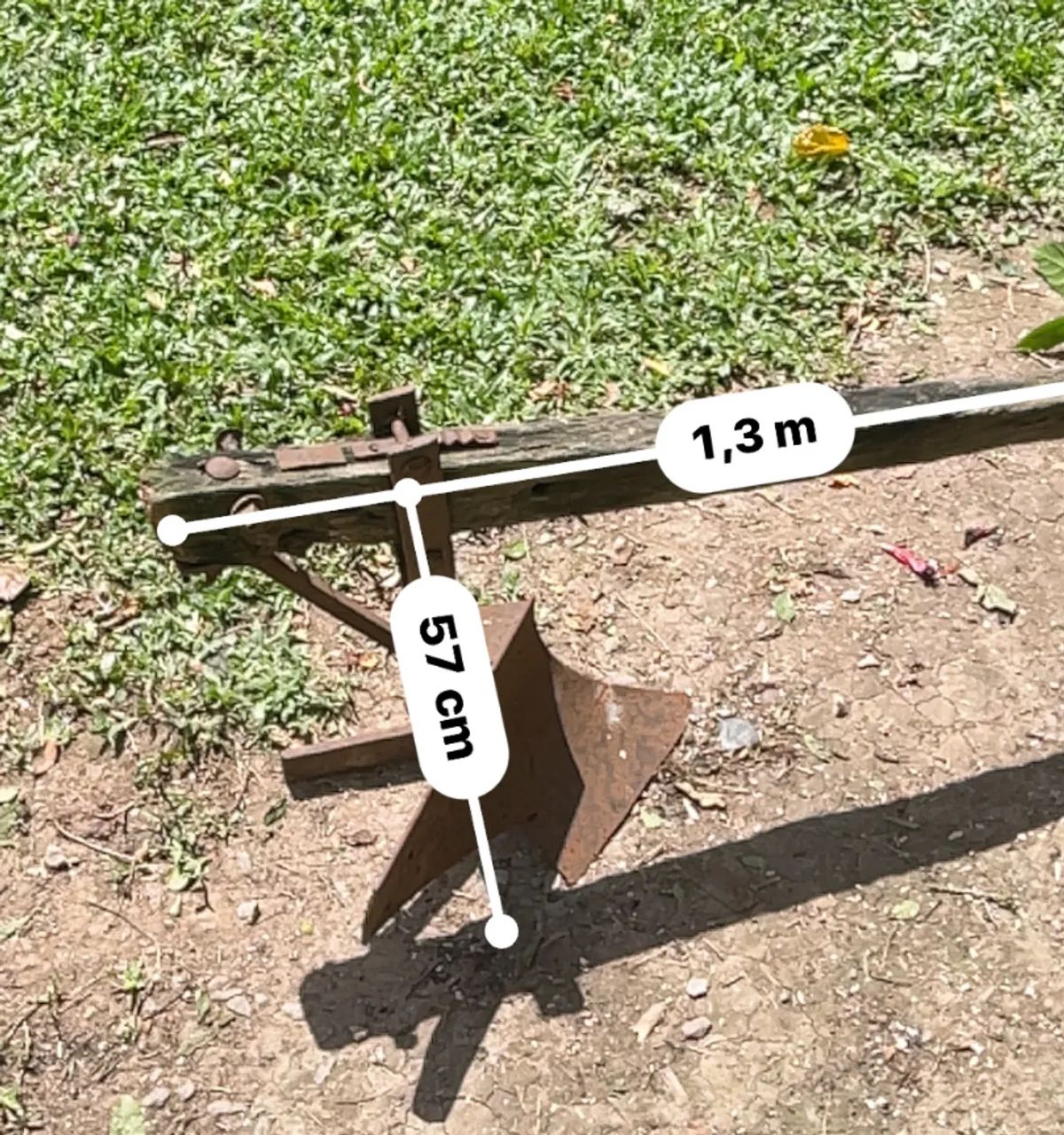 arado de aiveca antigo, - Foto 2