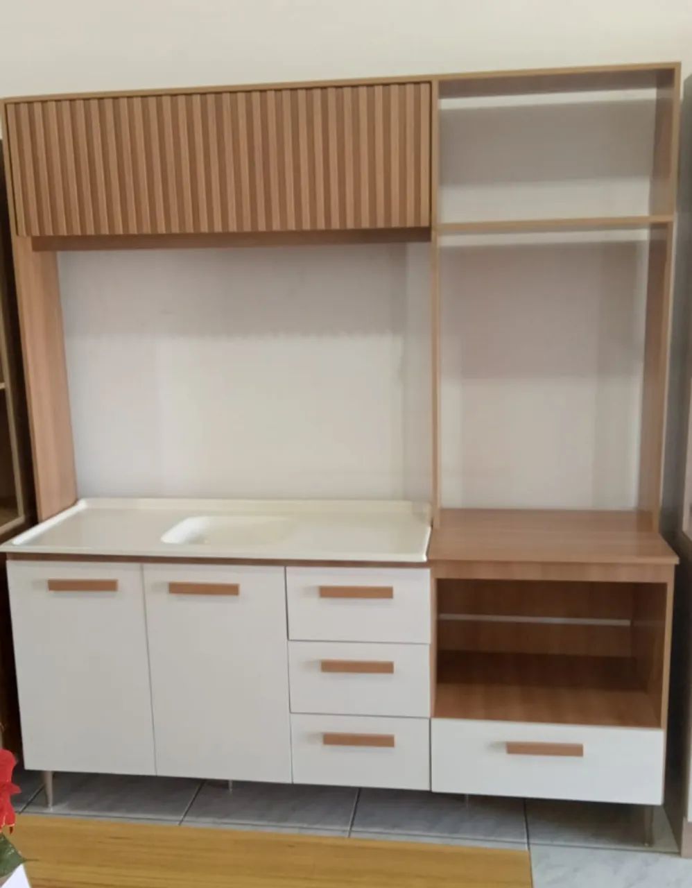 Cozinha Compacta Celine 1,85cm ( Não acompanha a Cuba)