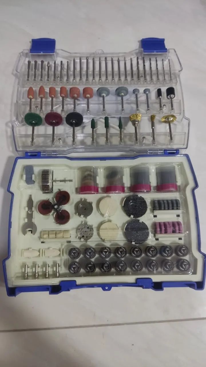 Dremel 3000 Microrretífica com Eixo Flexível e 82 Acessórios 220V - Foto 4