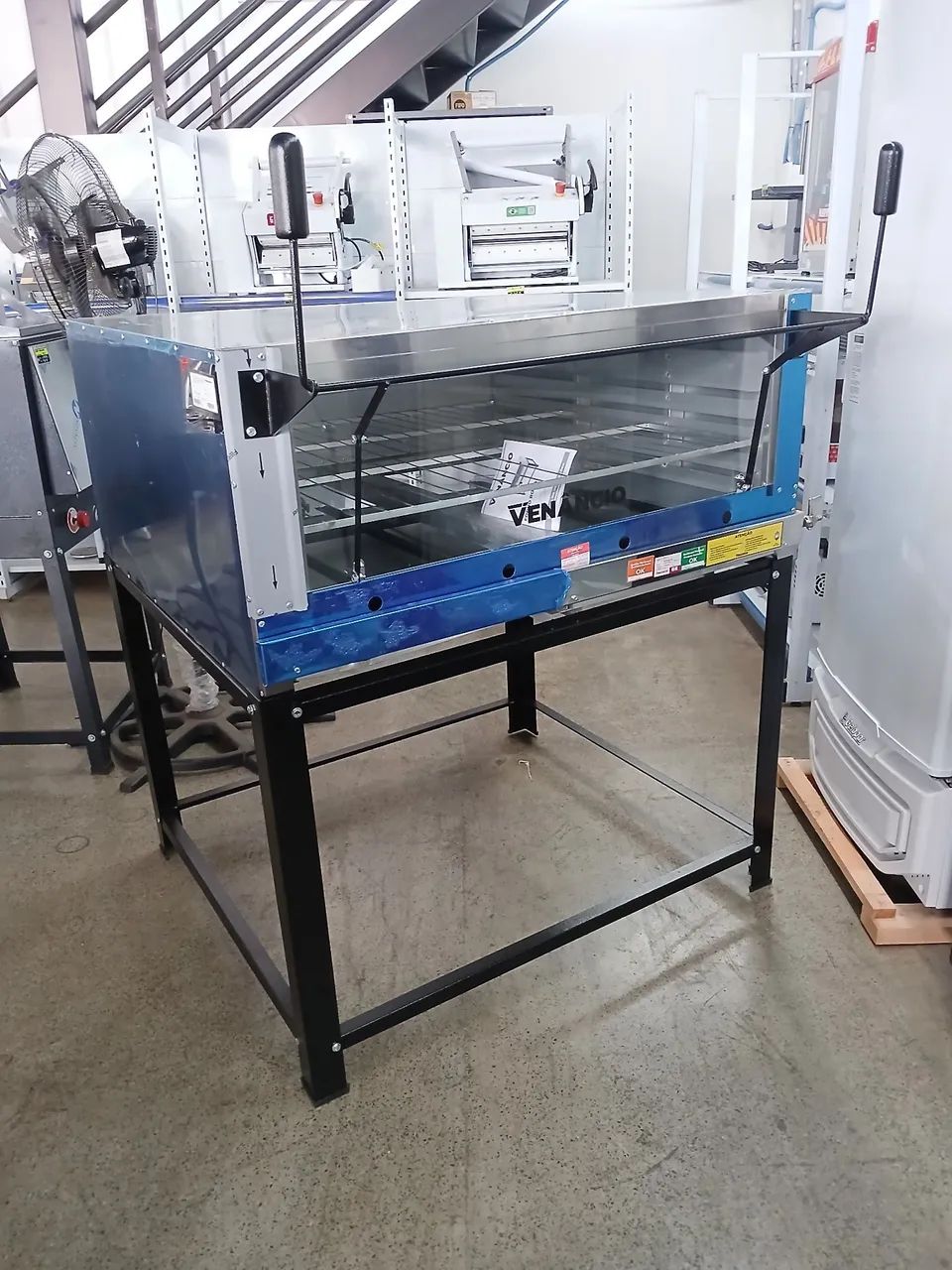 Forno A Gás Industrial Roma De Aço Inox Firi110 Com Grelha inox - Foto 3