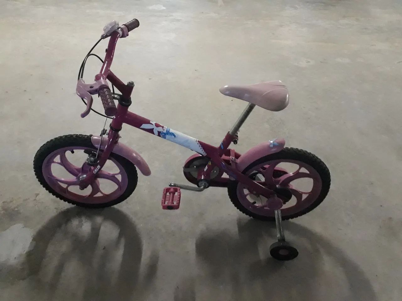 Bicicleta Infantil Rosa - Foto 3