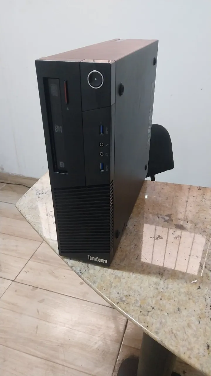 Cpu - Pc Lenovo i3 4160 Ssd 120Gb Ram 8Gb Muito Nova 100%