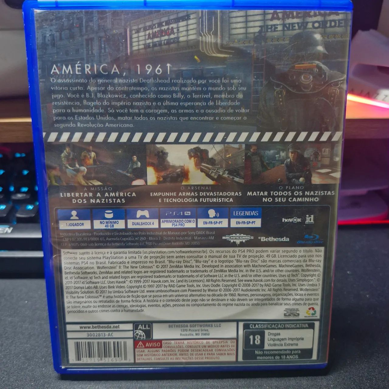 Wolfenstein 2 - PS4 - Foto 2